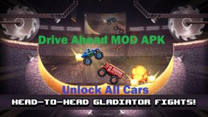 Drive Ahead MOD APK Latest (Unlock all, Unlimited Money+Gems) 1
