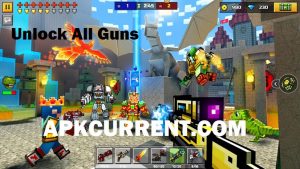 Pixel Gun 3D MOD APK Latest,Unlimited Coins & Gems,Unlock Everything 2