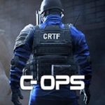 critical ops FPS mod apk logo