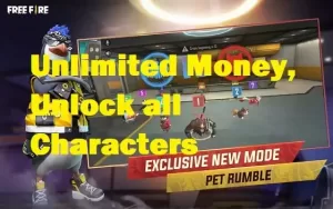 Garena Free Fire MOD APK Unlimited Diamonds, Coins, Unlocked Characters 2