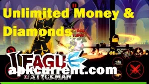 League of Stickman MOD APK Unlimited Gems, Unlock Characters & Heroes 3