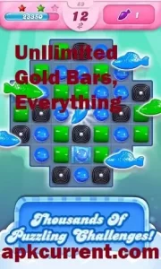 Candy Crush Saga MOD APK Unlimited Moves, Lives, Gold, All levels Unlocked 3